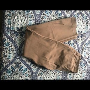 Express Editor Dress Pants - Camel. 10 LONG
